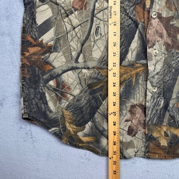 Winchester Supreme Shirt Mens XL Realtree Hardwoods Camo Hunting Green Brown - Picture 7 of 10